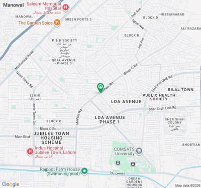 1 KANAL PLOT AVAILABLE FOR SALE IN LDA AVENUE 1 BLOCK F IN A VERY HOT LOCATION OF LAHORE