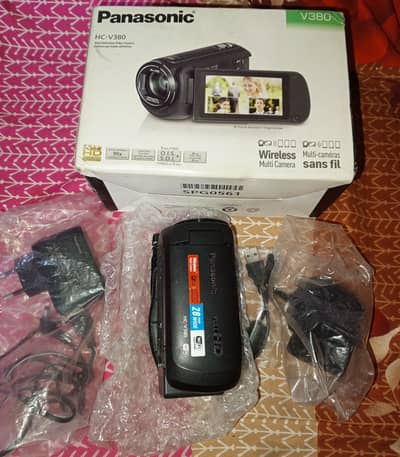 Panasonic handycam 90x zoom 1080p recording with 50fps