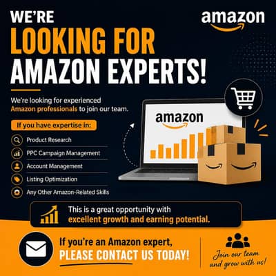NEED AMAZON & EBAY EXPERT