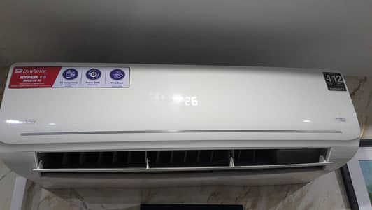 Dawlance 1.5 Ton Hyper T3 Inverter AC (Heat & Cool)