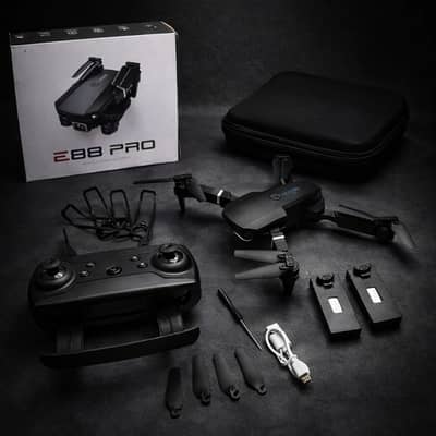E88 Pro Foldable WiFi Camera Drone – HD Camera, Dual Batteries