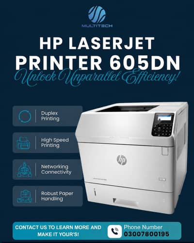 HP M605 printer