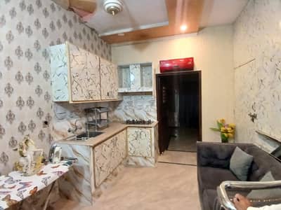 5 Marla Upper Fully Furnished Portion Available For Rent in R1 Block Near Shaukat Khanam HospitalLahore