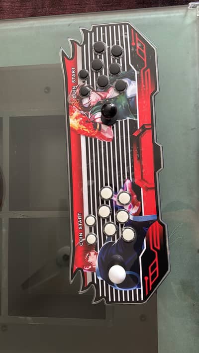 Retro Arcade Game Console – Classic Gaming System with Built-in Games