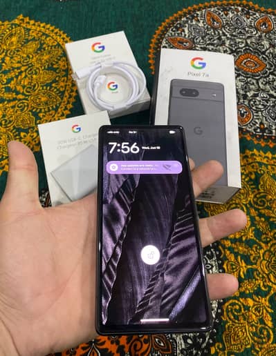 Google Pixel 7a with box oficsil pta approved