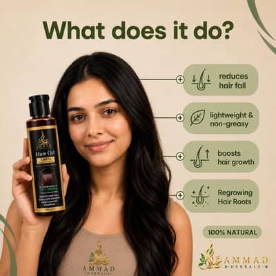 Hair Oil by Ammad herbals