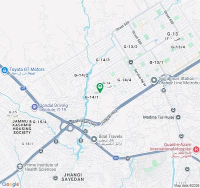 G-14/1 Main Double Road Plot Size 40x80 For Sale