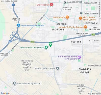 6 Marla Plot Talha Block Possession Utilities Paid Bahria Town Lahore