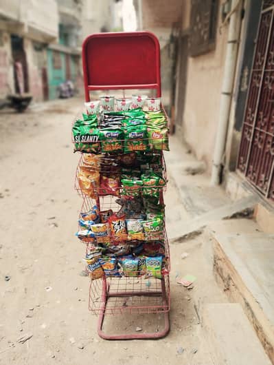 Snacks Stand / Lays Stand for Shop