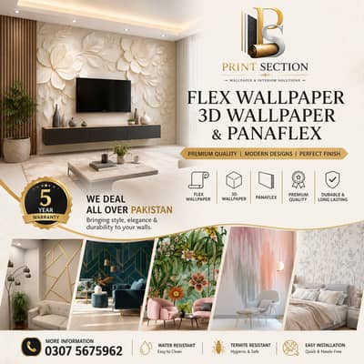 3d Wallpaper - Room Wallpaper - Flex Wallpaper - Customize Wallpaper