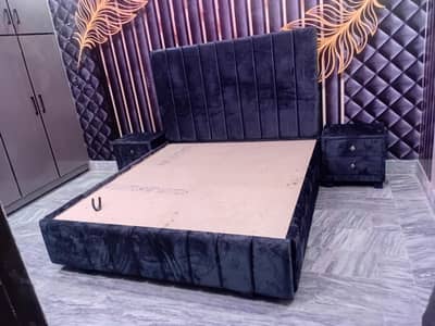New elegant beds set full pushish