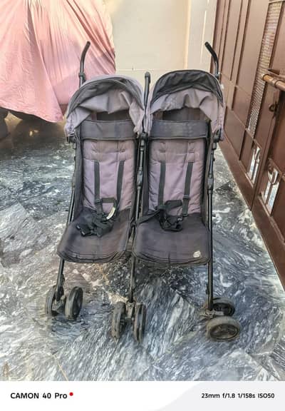 Twin pram