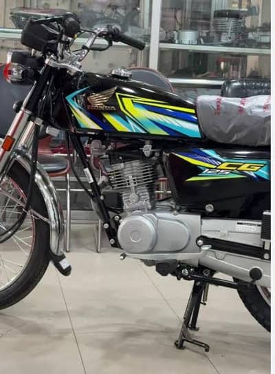 Brand New Honda CG 125 2026 Zero Meter Showroom Condition