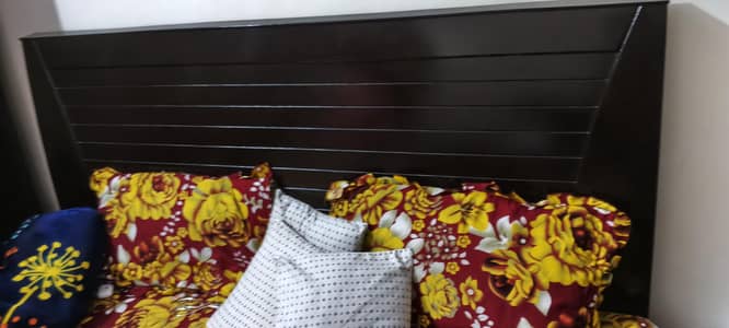 Double bed with mattress for sale