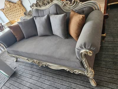 Modern L-Shape Sofa/Sofa Set/Poshish sofa/corner sofa/puffy sofa/Sofa