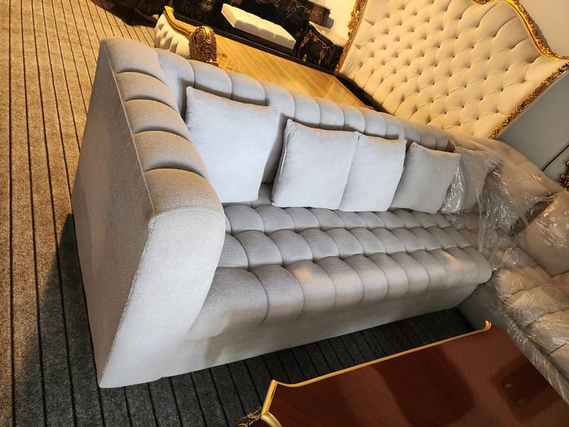Modern L-Shape Sofa/Sofa Set/Poshish sofa/corner sofa/puffy sofa/Sofa 2