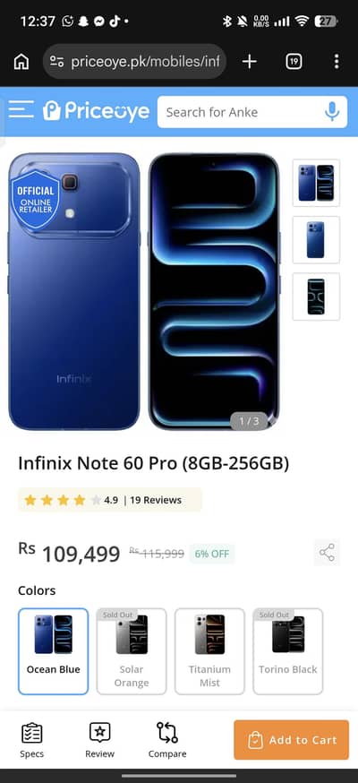 infinix note 60 pro