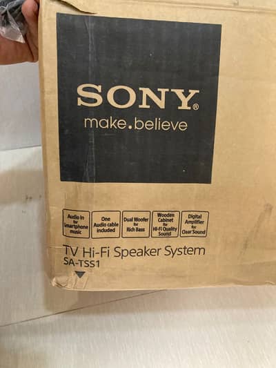 Sony SA-TSS1 TV side-speaker system