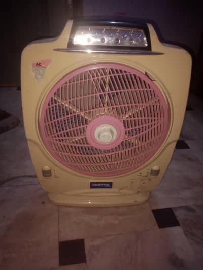 changing fan