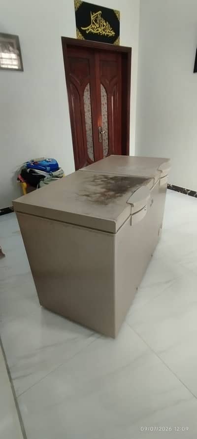 Dawlance Twin Door Deep Freezer – New R600 Compressor, 10/10 Cooling
