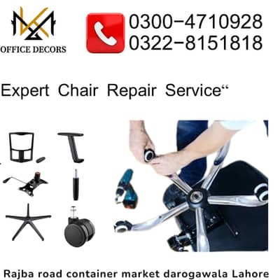 Office Chair Parts & Replacement Service | Office Chairs repair servic