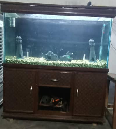 4 by2 by 1.5 feet aquarium 12mm glass 2nd aquarium 2.5 by 1.5 by 1