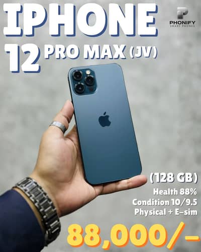 iPhone 12 Pro Max Jv 128gb