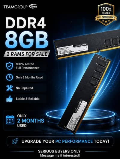 DDR4 RAM 8x2 16GB
