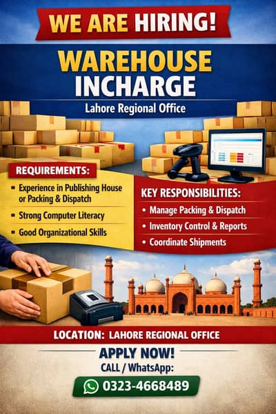 Ware House Incharge