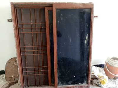 Old Iron Window