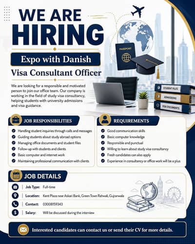 Study Visa Consultant
