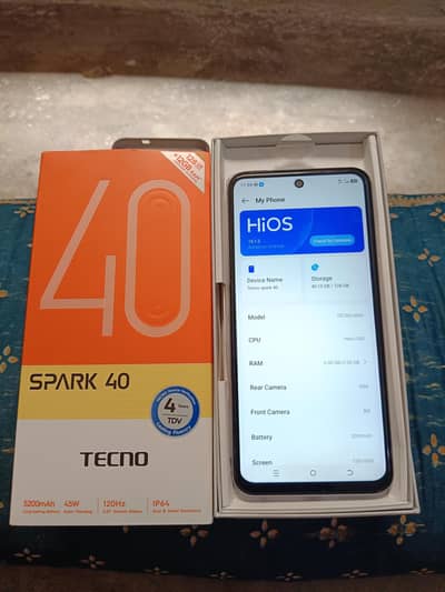 Tecno Spark 40 Titanium Grey