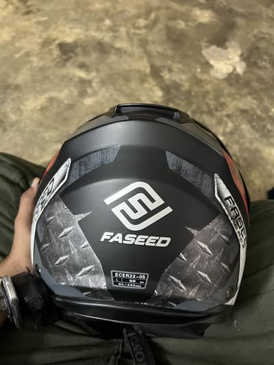 Fassed Touring helmet for sale slightly use