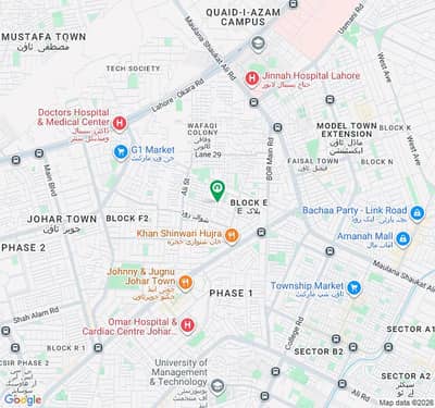 Reserve A House Now In Johar Town Phase 1 - Block E1
