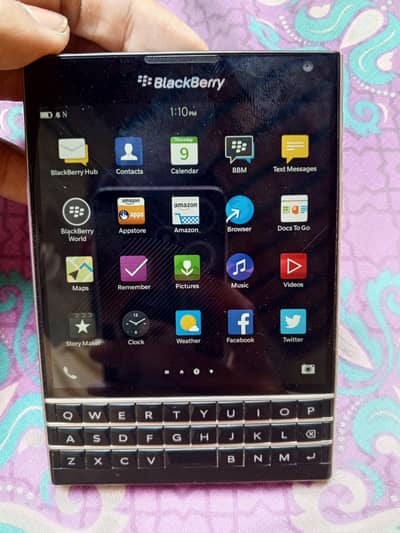 BlackBerry Passport non pata