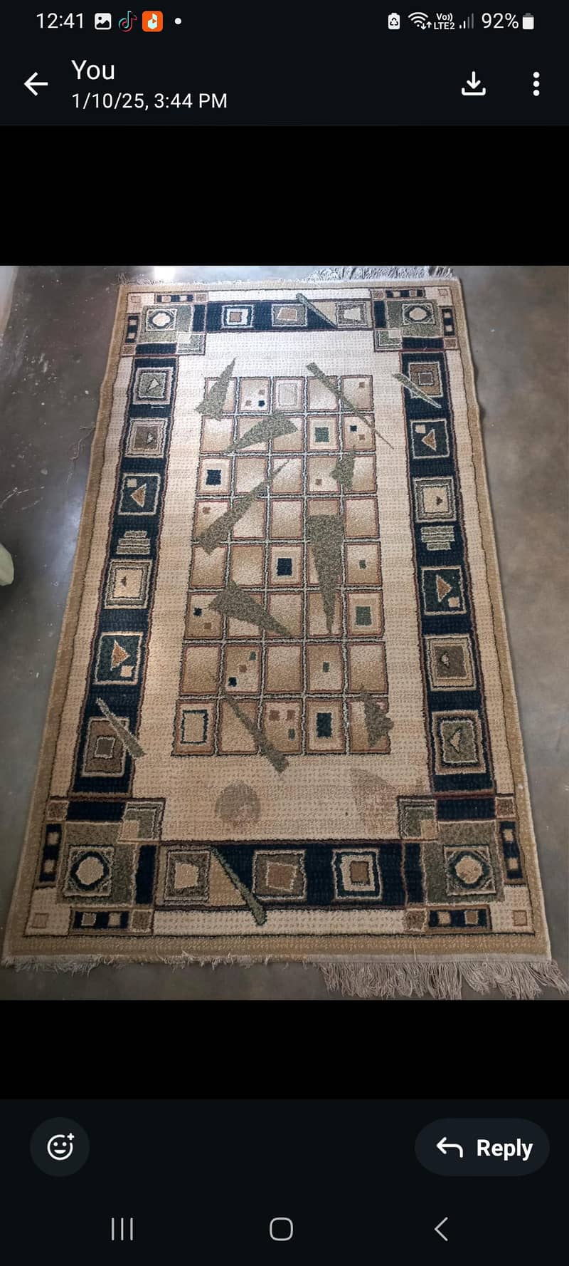 Rectangular Rug 3