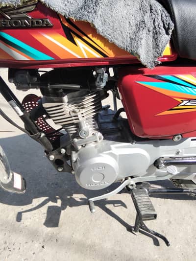 HONDA CG 125 csd  NEW BIKE TOTAL 160KM RUN HOWA HA