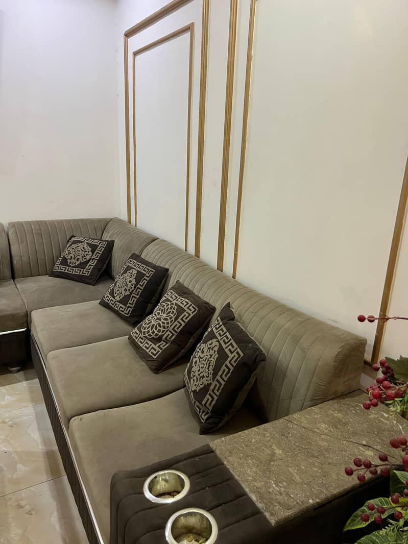 Dining Table (Chair Set) (L Shaped Sofa) (table) 6