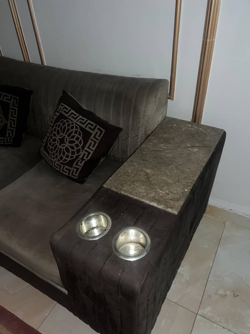 Dining Table (Chair Set) (L Shaped Sofa) (table) 7
