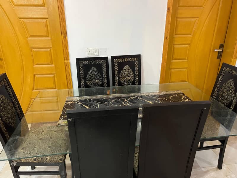 Dining Table (Chair Set) (L Shaped Sofa) (table) 10