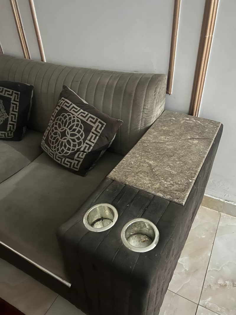 Dining Table (Chair Set) (L Shaped Sofa) (table) 12