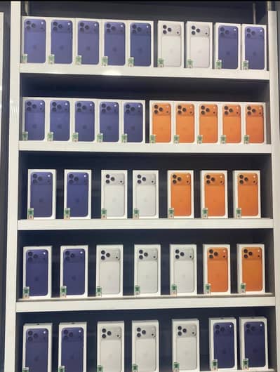 Iphone 17 Pro Max PTA Official Box Pack/ 17 Air JV/ 16 Plus 15 Jl