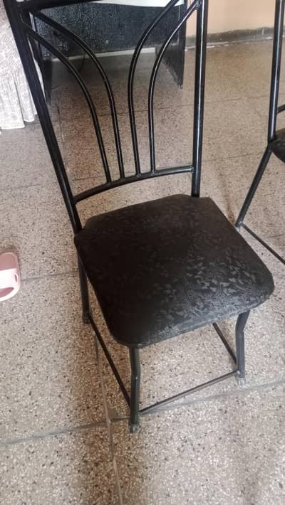 iron dining table