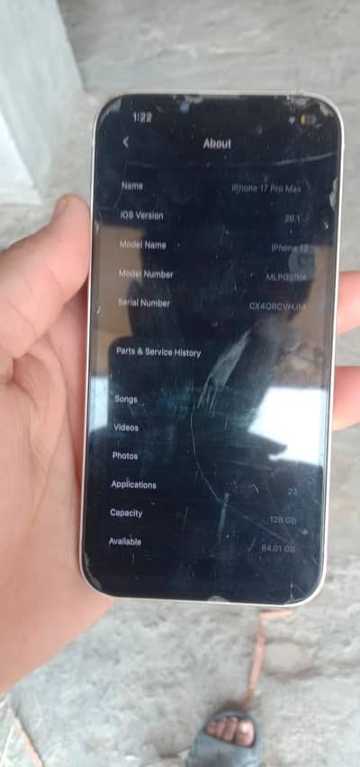 Apple iPhone 13 10-10 exchange possible