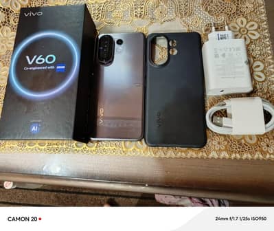 Vivo V60 5g 12gb 512gb complete box
