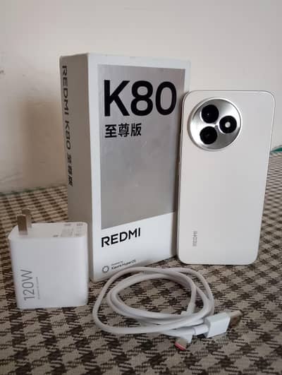 144 FPS PUBG | Redmi K80 Ultra 12+12/256 10/10 Condition with Box