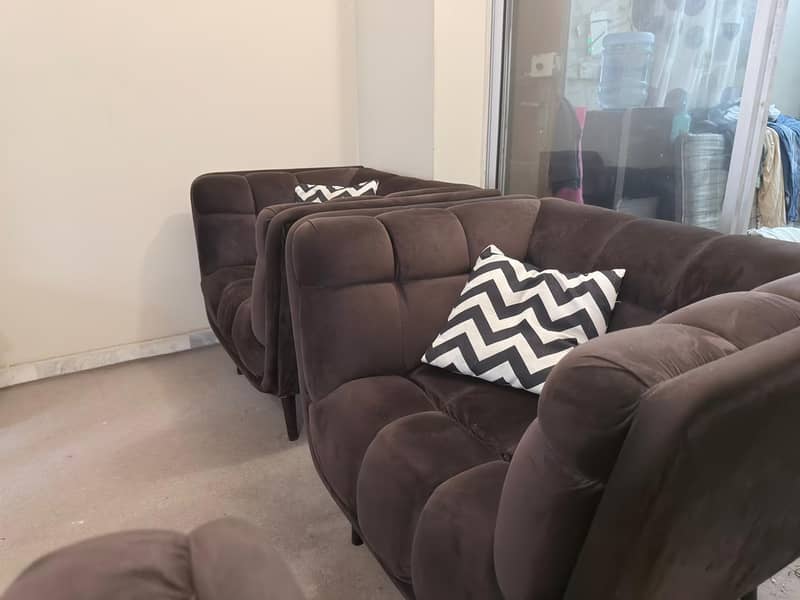 Sofa set , wooden  sofa , bubble sofa , solid set , sofa with table 11