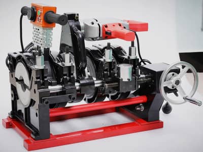 HDPE WELDING MACHINE 50 MM 200 MM With pressure gauge