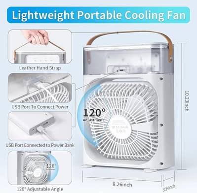 super Cooling fan,s ice cubes space USB direct