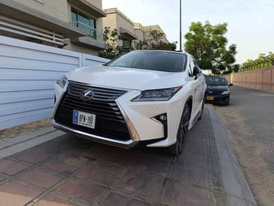 Lexus RX 450 Hybrid Pearl White 2018